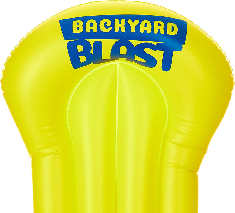 Backyard Blast Rider, Inflatable Body Board Slide Rider and Pool Float Toy