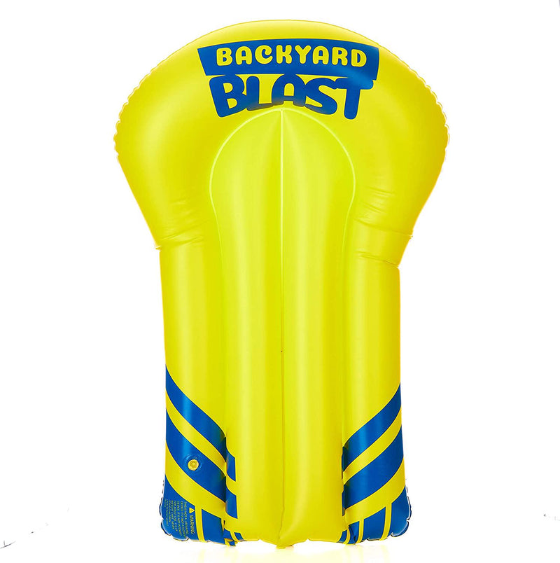 Backyard Blast Rider, Inflatable Body Board Slide Rider and Pool Float Toy