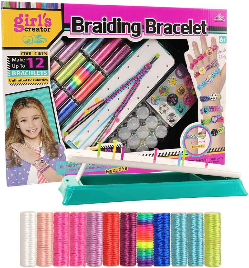 Friendship Bracelet Making Kit Toys, Ages 6 7 8 9 10 11 12 Year Old Girls..  SH