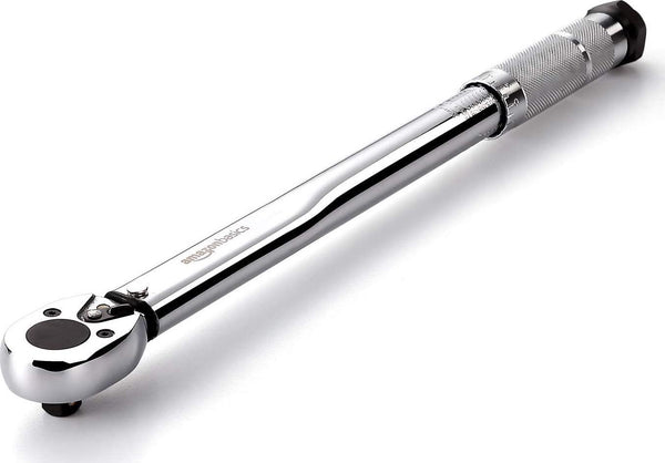 Basics 3/8-Inch Drive Click Torque Wrench - 15-80 ft.-lb, 20.4-108.5 Nm