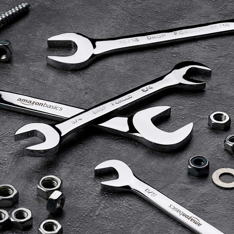 Basics Angled Wrench Set - SAE, 14-Piece