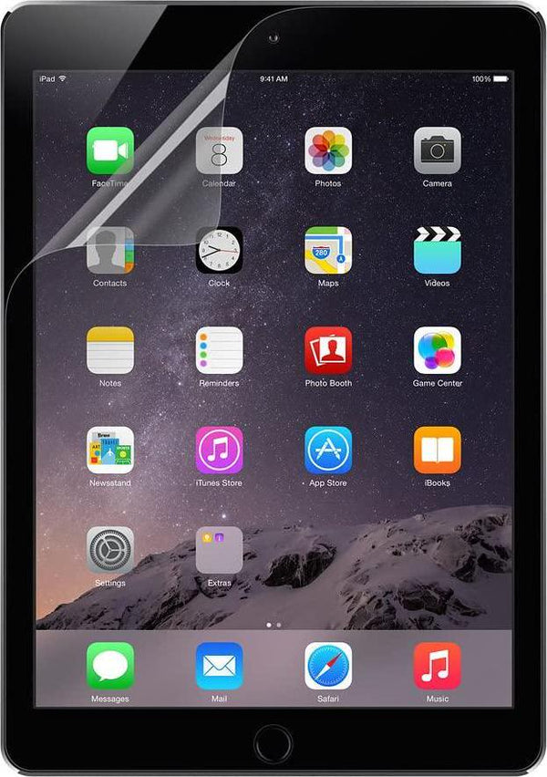 Belkin F7N262bt2 True Clear Transparent Screen Protector 2-Pack for iPad Air 2, iPad 2017, iPad Pro 9.7 , Transparent