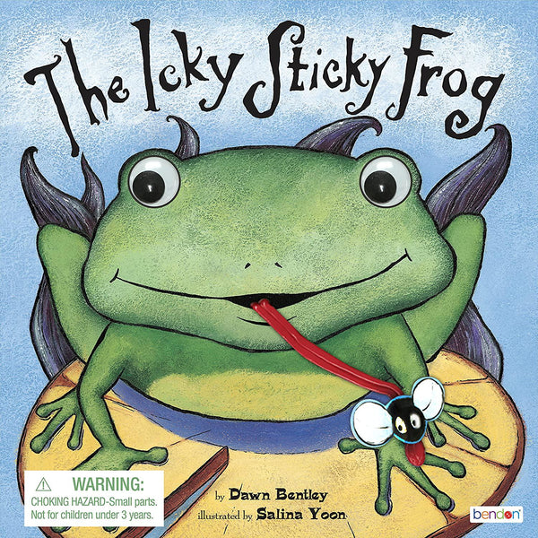 Bendon 42801 Piggy Toes Press Icky Sticky Frog Interactive Storybook