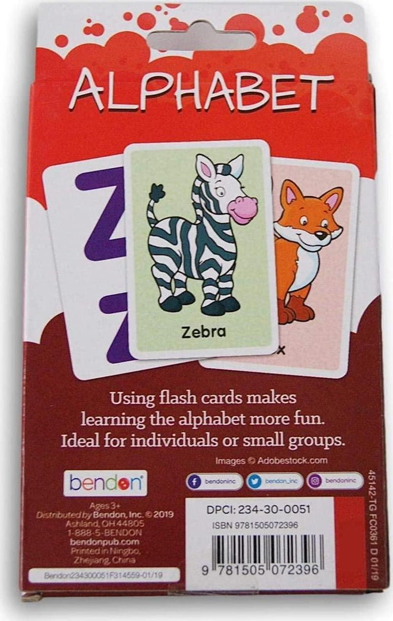 Bendon Pre-K Alphabet Flash Cards