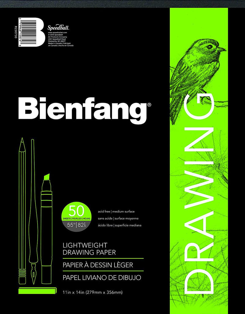 Bienfang Giant Drawing Paper Pad, 50 Sheets, 11 by 14-Inch