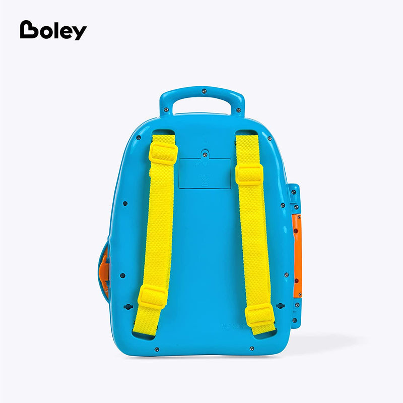 Boley Alphabet Learning Backpack - Interactive Educational Doodle Board Set with Letters, Color Buttons and More - Toddler Toys and Activities for Ages 3+