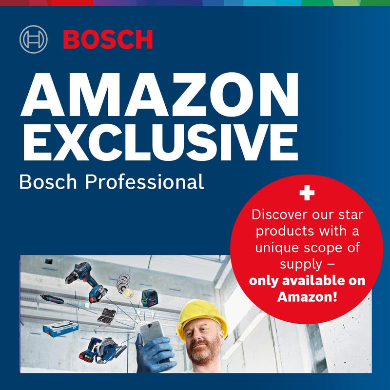 Bosch Professional 18V System cordless Combi Drill Set GSB 18 V-55 + GDR 18V-200 (including 2x 3.0Ah battery, charger GAL 18 V-20, L-BOXX) - Exclusive Set