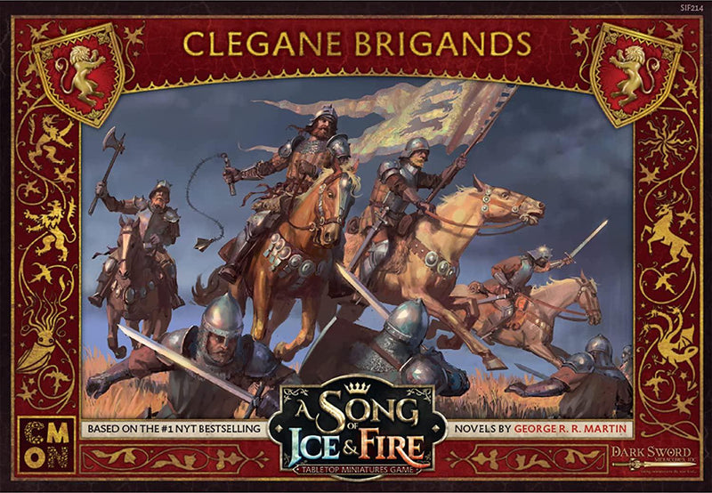 CMON A Song of Ice and Fire Tabletop Miniatures Game House Clegane Brigands, (SIF214)