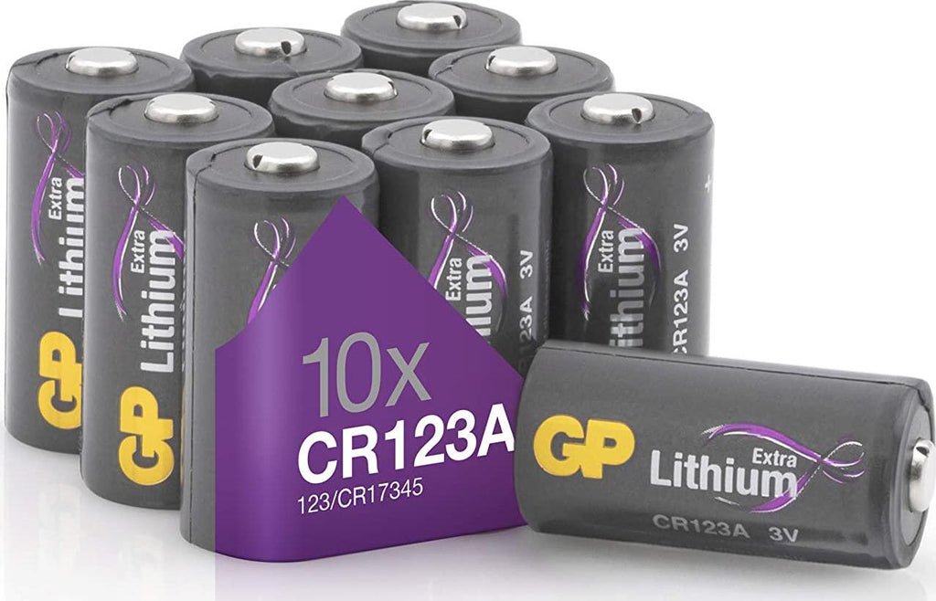 CR123a 3V Lithium Battery, Taken 123 Batteries Lithium for Smoke