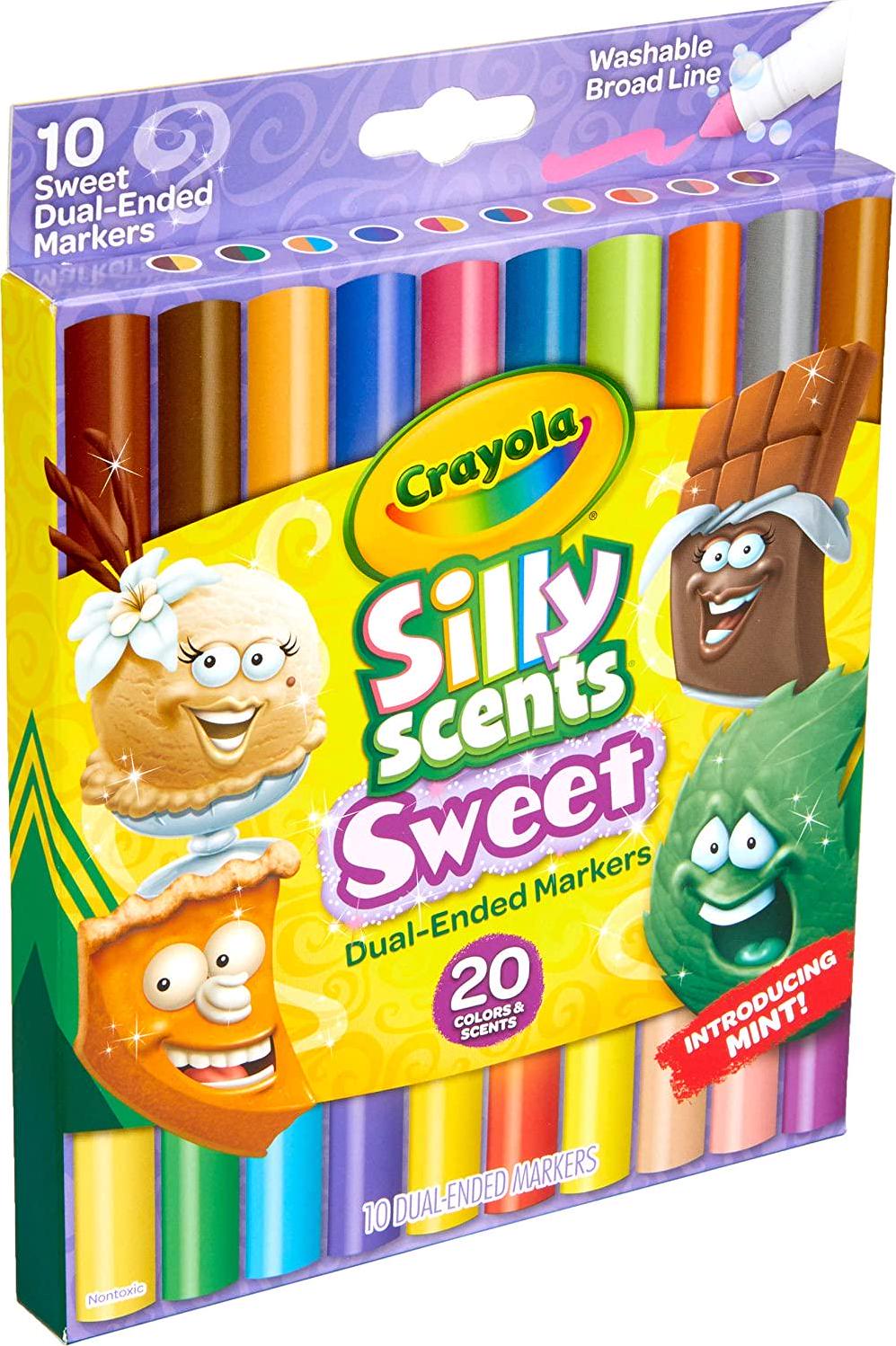 Crayola Silly Scents Sweet Dual-Ended Markers (588339