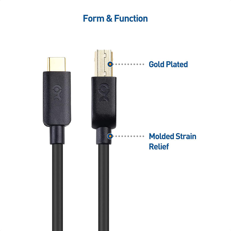 Cable Matters Cable Matters USB C to Micro USB Cable (Micro USB to USB-C  Cable) with Braided Jacket 6.6 Feet in Black