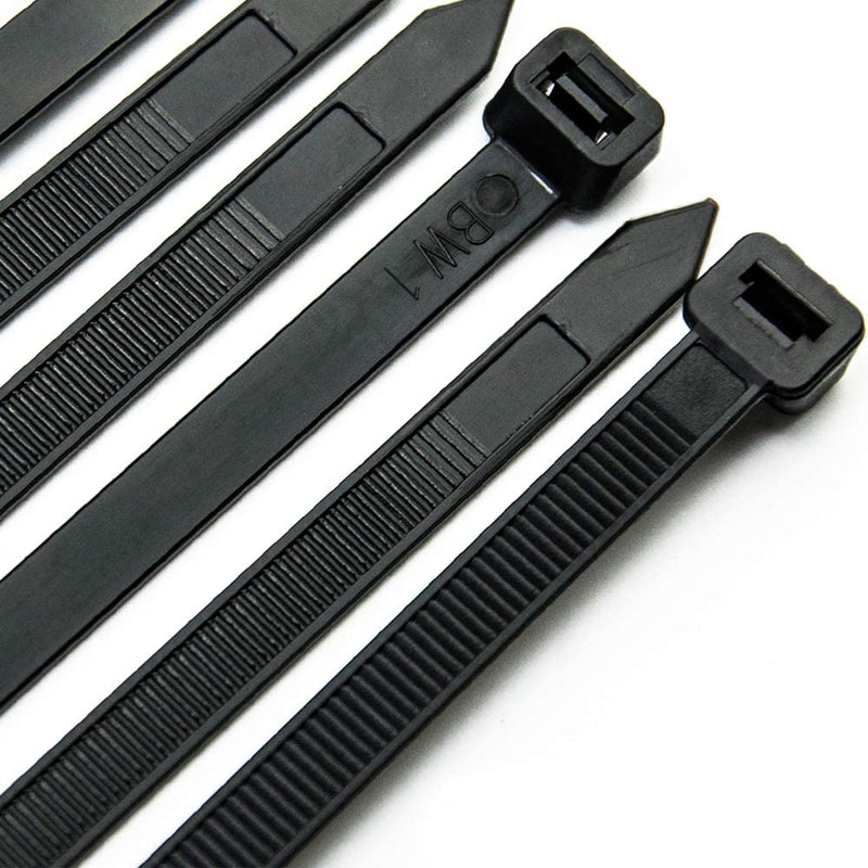 Cable Zip Ties Heavy Duty 12 inch Ultra Strong Plastic Wire Ties with