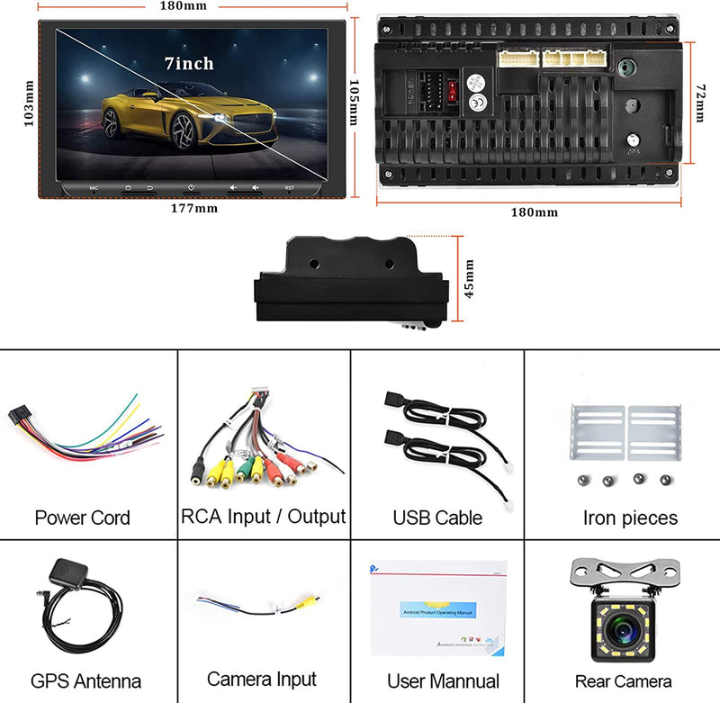 User Manual 7inch 2 DIN Car Radio Touch Screen FM RDS Radio DVR Input Car  MP5 Player - China 7 Inch MP5 Radio, Double DIN Car Audio