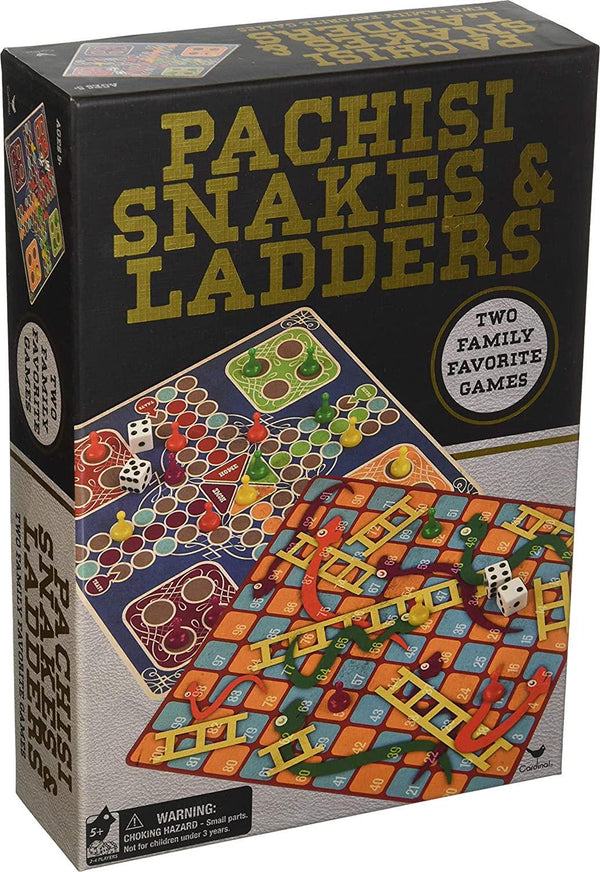 Cardinal Classic Games Snakes and Ladders and Ludo Multicolor 6030261 One Size