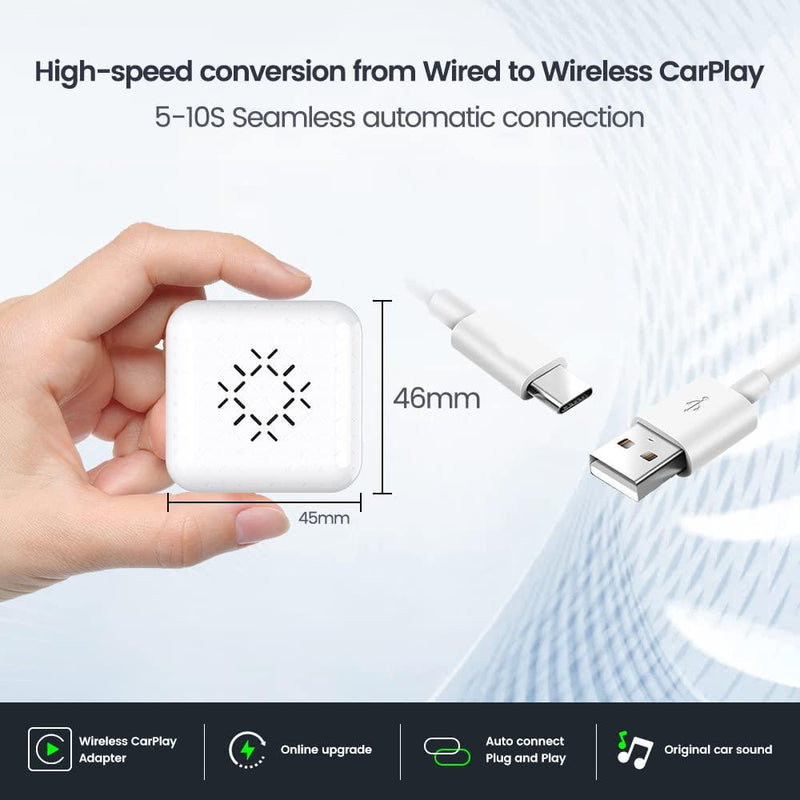 Upgrade to Seamless Connectivity: Wireless CarPlay Dongle for
