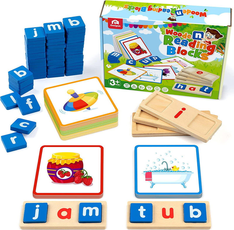 Coogam Wooden Magnetic Fishing Game, Fine Motor Skill Toy ABC Alphabet  Color Sorting Puzzle, Montessori Letters Cognition Preschool Gift for  Toddler Kid Early Learning with 2 Pole : : Toys & Games