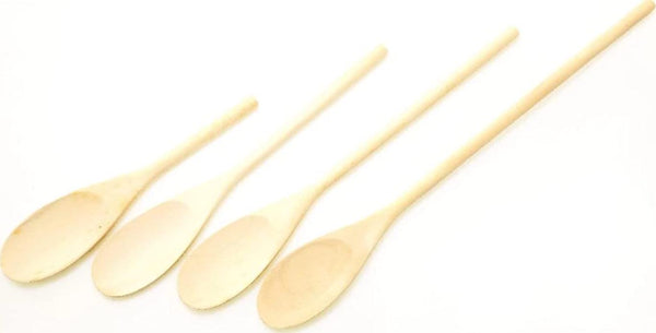 Cuisena 98606 Wooden Spoon, Cream 2 cm*24 cm 9 cm