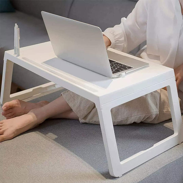 DAWNTREES Multifunction Laptop Bed Desk, 70×36cm,Used as Laptop Desk and Bed Table Tray for Breakfast.Suitable for People Who Work in Bed. Student Gifts.
