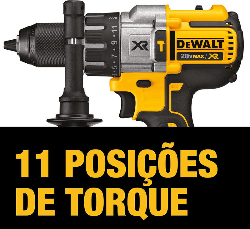 DEWALT 20V MAX XR Hammer Drill, Brushless, 3-Speed, Tool Only (DCD996B)