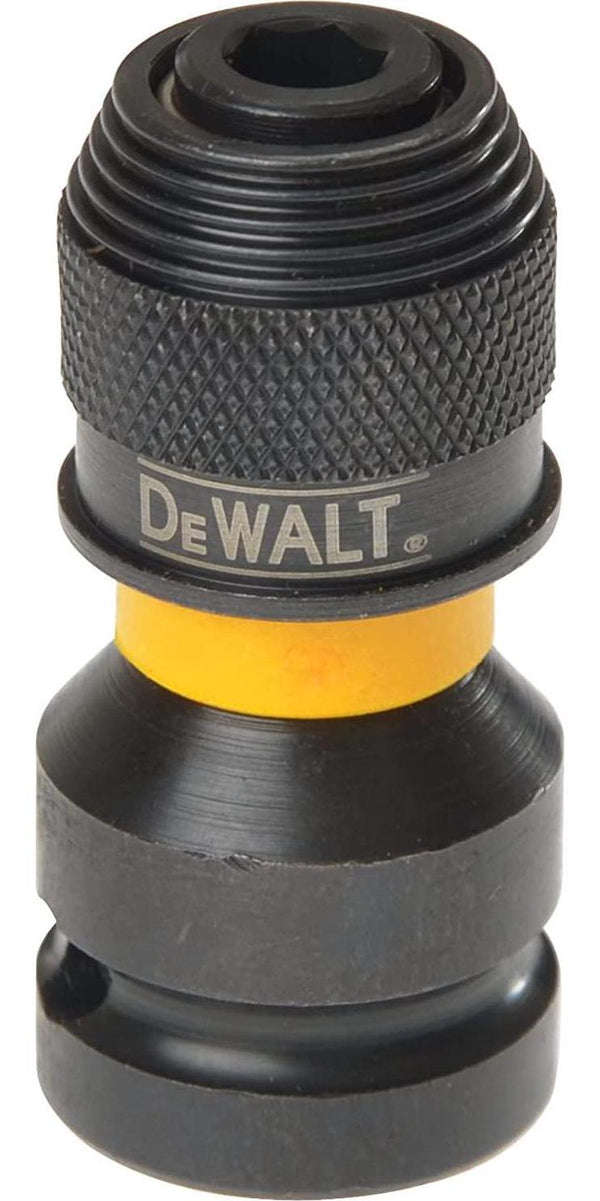 DEWALT DT7508-QZ Impact Extreme Wrench Adaptor 1/2 Sq To 1/4 Hex