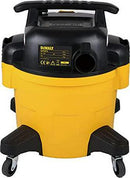 DEWALT DXV23PTA 23L Wet/Dry Vac (Power Take Off), 1150 W, 230 V, Yellow/Black