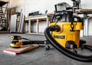 DEWALT DXV23PTA 23L Wet/Dry Vac (Power Take Off), 1150 W, 230 V, Yellow/Black