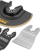 DEWALT Oscillating Tool Blades Kit, 5-Piece (DWA4216), Black