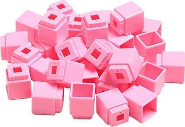 Didax Educational Resources, Pink, Unifix Cubes Bag of 100