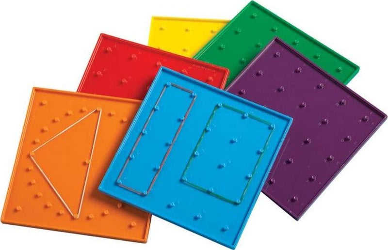 Didax Educational Resources Geoboard Group Set of 6