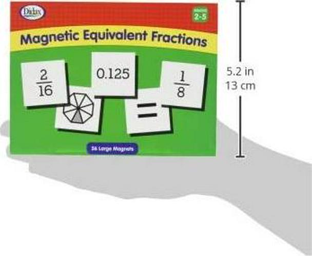 Didax Educational Resources Magnetic Equivalent Fractions