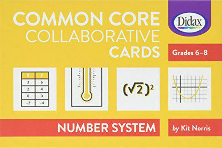 Didax Educational Resources Common Core Collaborative Cards - Number System
