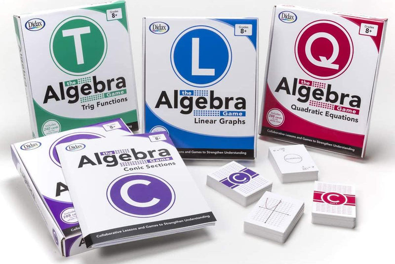 Didax Educational Resources The Algebra Game: Quadratic Equations Basic Educational Game