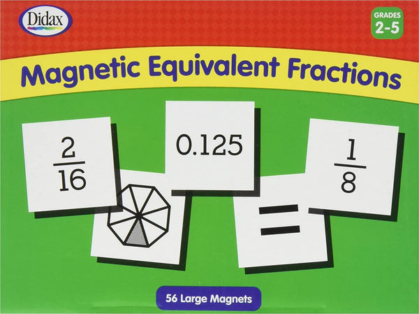 Didax Educational Resources Magnetic Equivalent Fractions