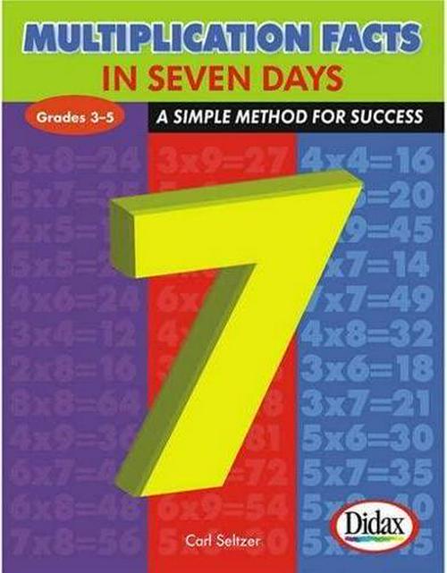 Didax Educational Resources Multiplication in 7 Days Book