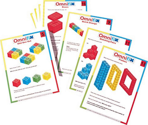 Didax Educational Resources Omnifix Activity Card Set