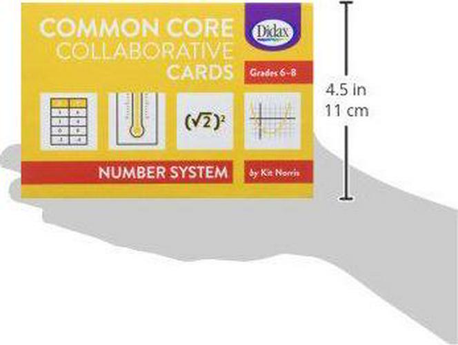 Didax Educational Resources Common Core Collaborative Cards - Number System