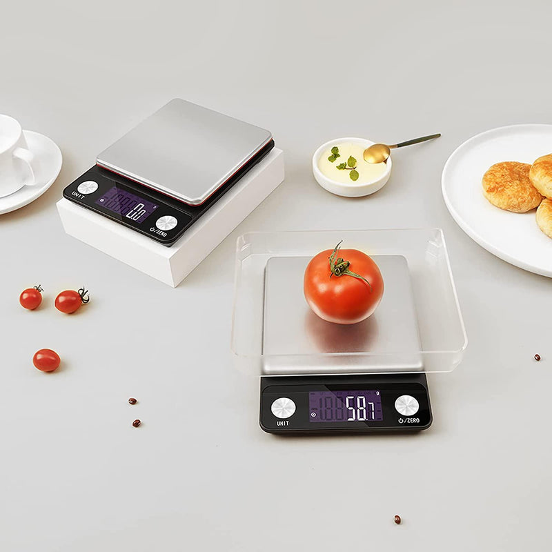 Food Kitchen Scale NEXT-SHINE Rechargeable Digital Scale with LCD