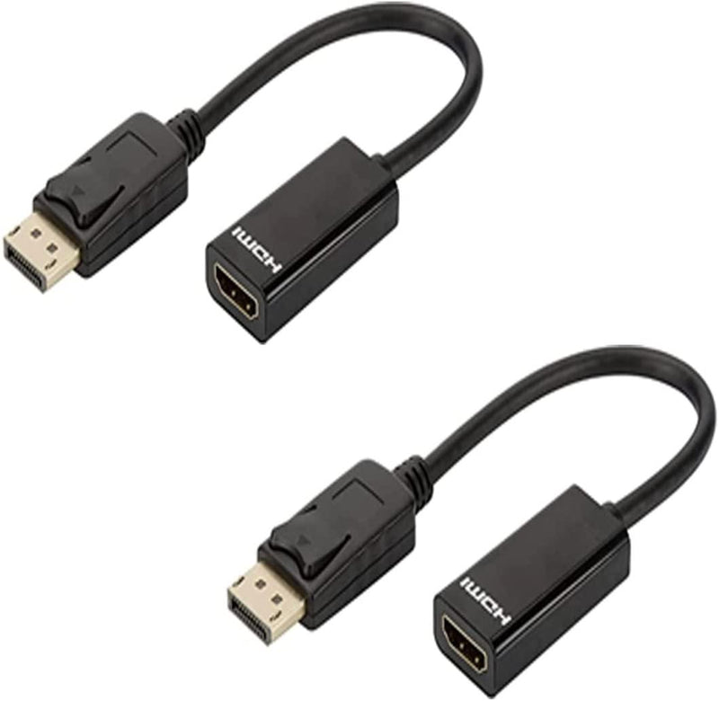  Moread DisplayPort to DisplayPort Cable, 6 Feet, Gold-Plated Display  Port Cable (4K@60Hz, 2K@144Hz) DP Cable Compatible with Computer, Desktop,  Laptop, PC, Monitor, Projector - Black : Electronics