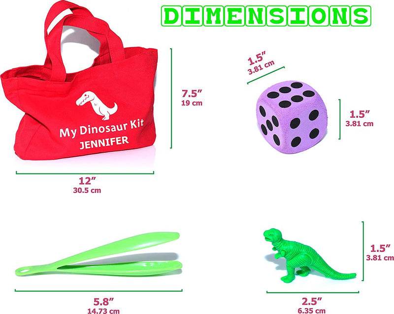 Dreamy Accessories Dinosaur Kit for Kids- Counting Learning Toy for Kids
