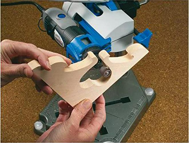 Dremel 220 Workstation - 2-in1 Multi Purpose Drill Press and Rotary Tool Holder for Bench Drilling,one size