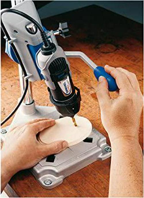 Dremel 220 Workstation - 2-in1 Multi Purpose Drill Press and Rotary Tool Holder for Bench Drilling,one size