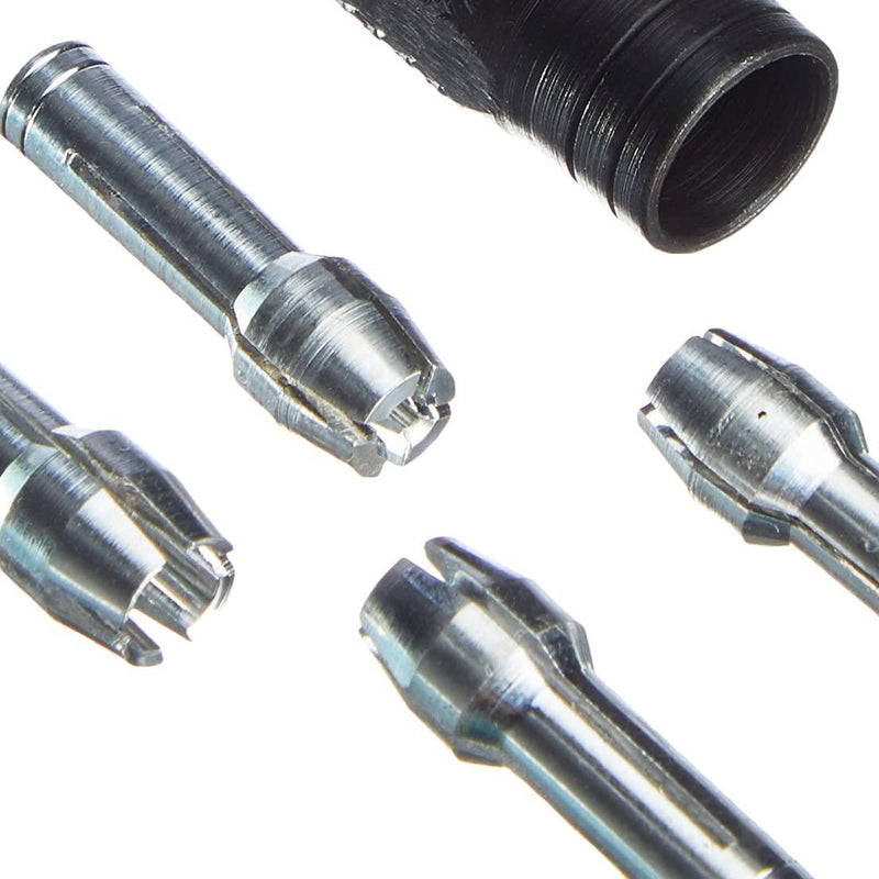 Dremel 4485 Collets Kit, Accessory Set with 4 Collets and 1 Collet Nut for Rotary Tools