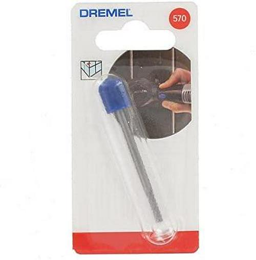 Dremel 570 Grout Removal Bit, 3.2 mm Grout Remover Accessory for Rotary Multi Tool for Removing and Cleaning Grout