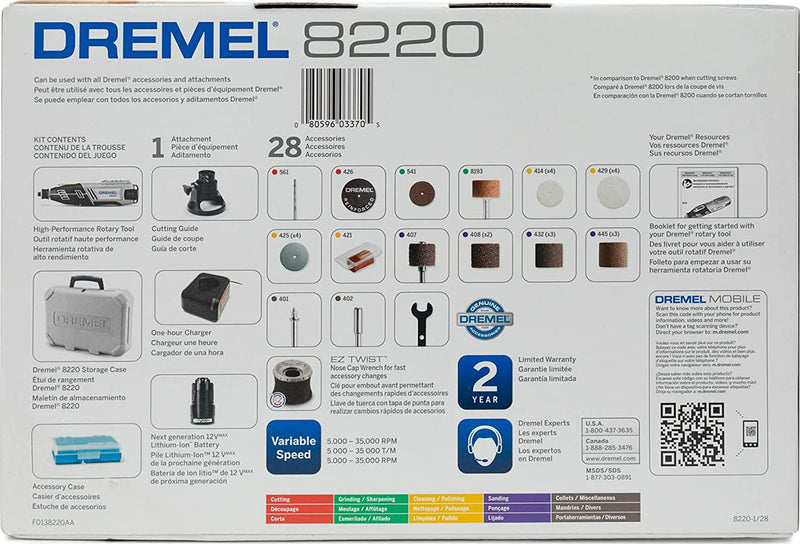 Dremel 710-08 All-Purpose Rotary Accessory Kit, 160-Piece : :  Tools & Home Improvement