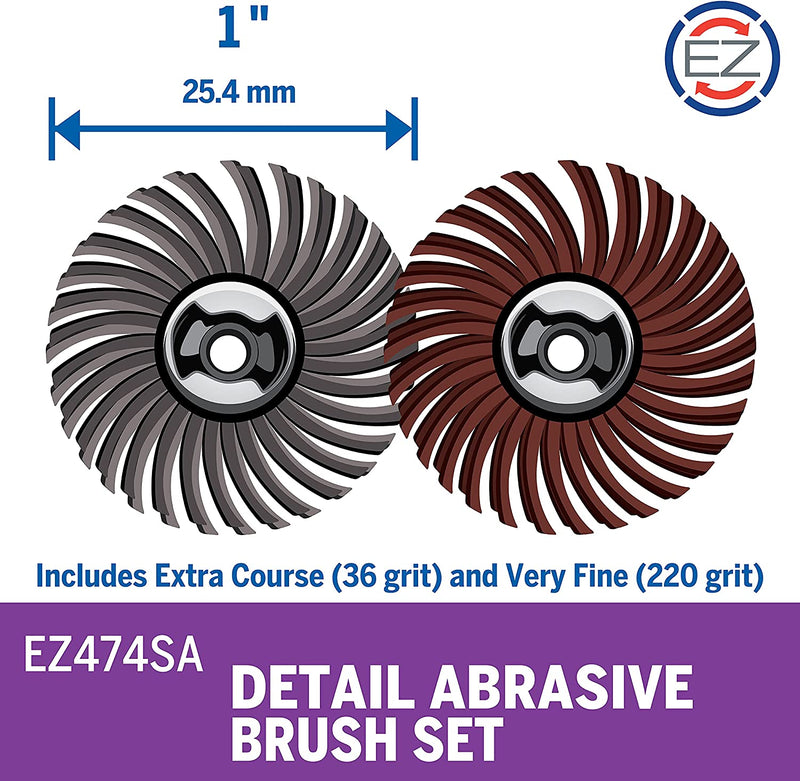 Dremel EZ474SA Fine and Coarse Detail Abrasive Brush