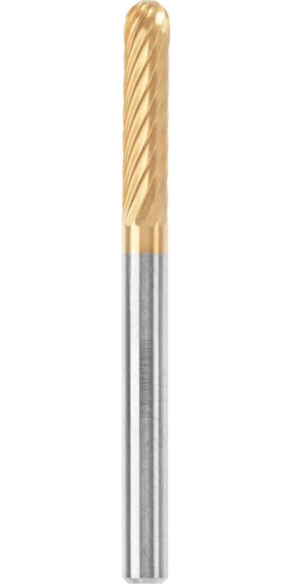 Dremel MAX LIFE Tungsten Carbide Carving Bit (9903HA) Titanium Coated High performance Carving and Engraving Bit, 3.2mm, Max Life Durability