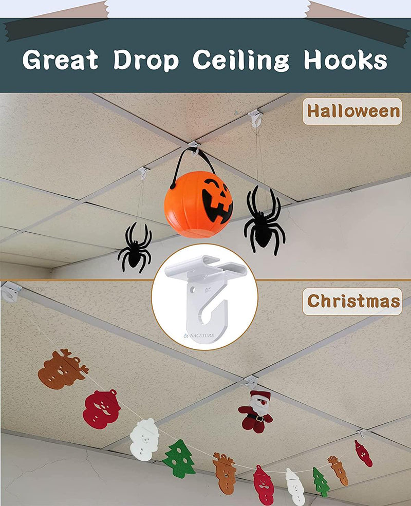 Drop Ceiling Hook for Hanging Ceiling Decorations Ceiling Hanger on Dr