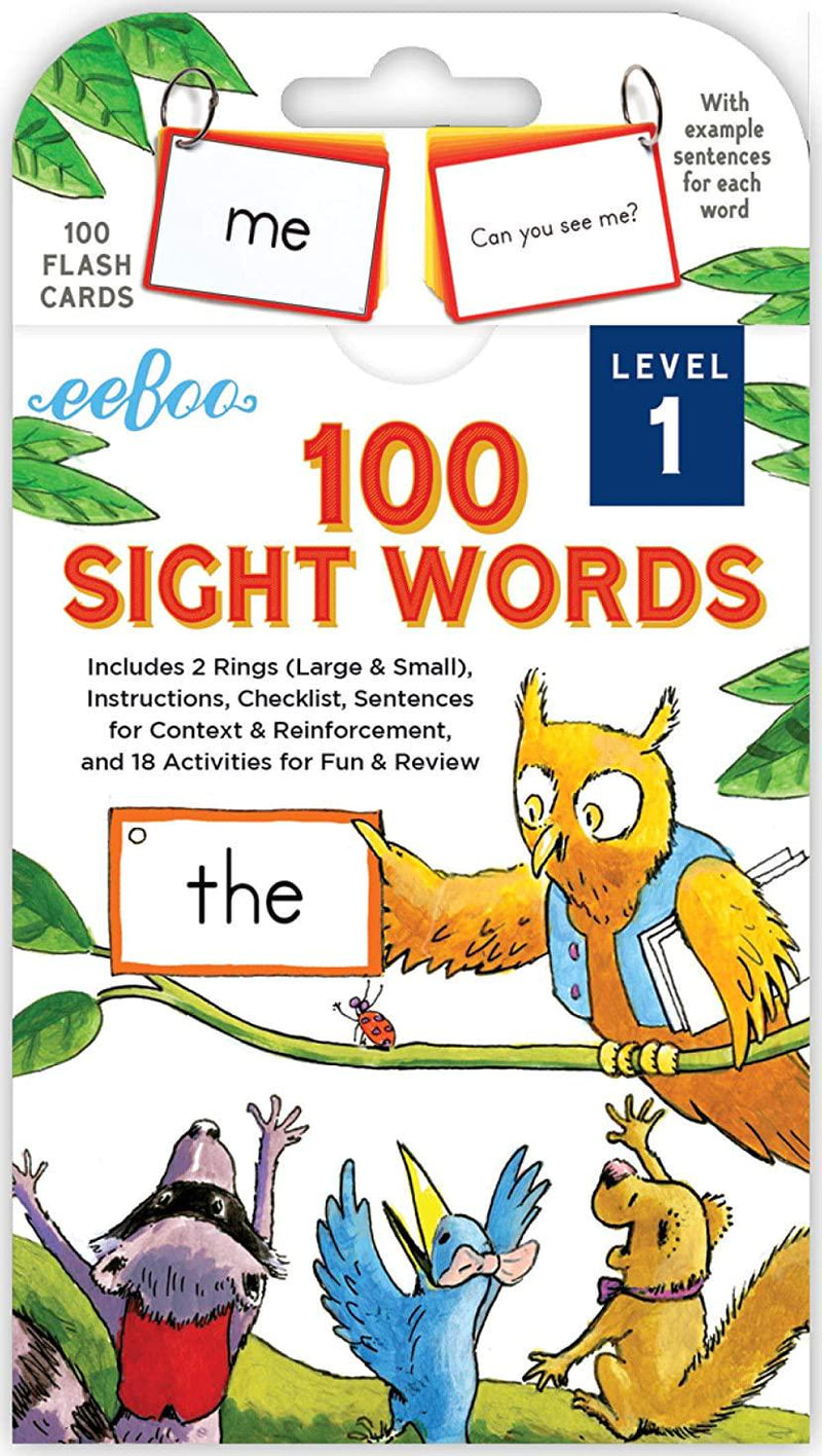 EEBOO 101 Sight Words Level 1, 1 EA