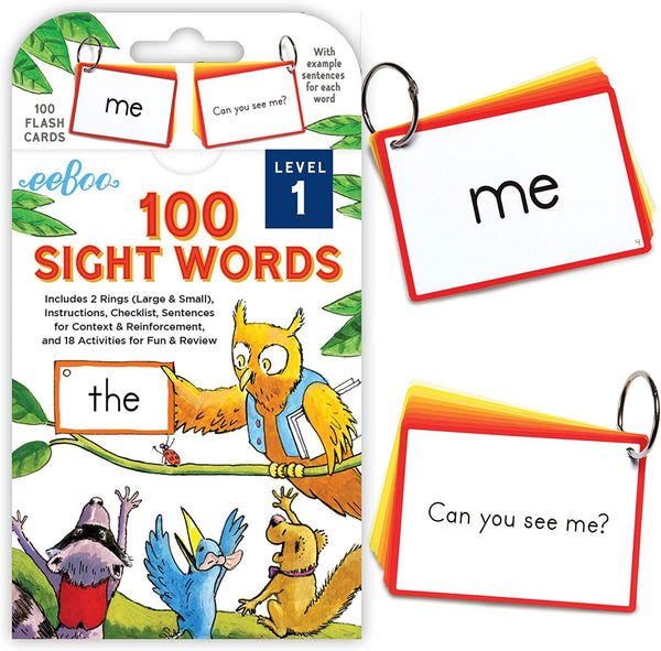 EEBOO 101 Sight Words Level 1, 1 EA