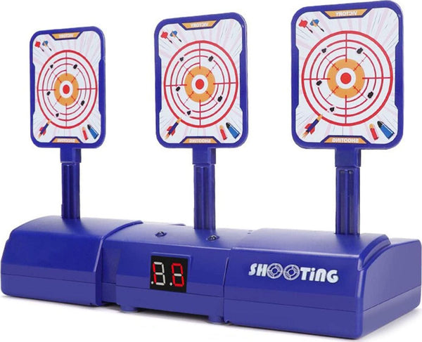 EKIND Electronic Shooting Target Scoring Auto Reset Digital Targets Compatible for Nerf Guns Toys, Ideal Gift Toy for Kids-Boys and Girls